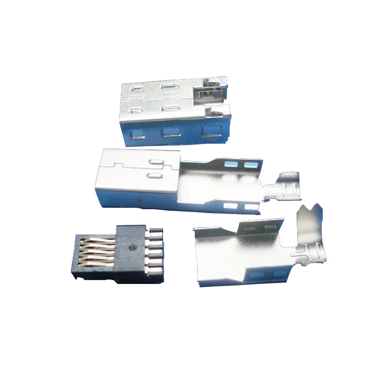 YS-11-0066 1394 9P公頭四件式+銅護(hù)套