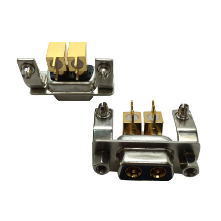 2W2 母射頻彎插板鉚支架鎖螺絲 無(wú)磁